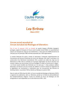 thumbnail of Les Breves – 2021 Mars