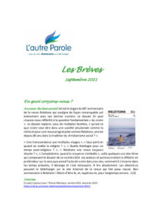 thumbnail of Les Breves – 2021 Septembre