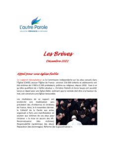 thumbnail of Les Brèves – 2021 Décembre F