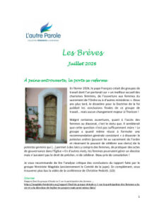 thumbnail of Les Brèves – Juillet 2026 F
